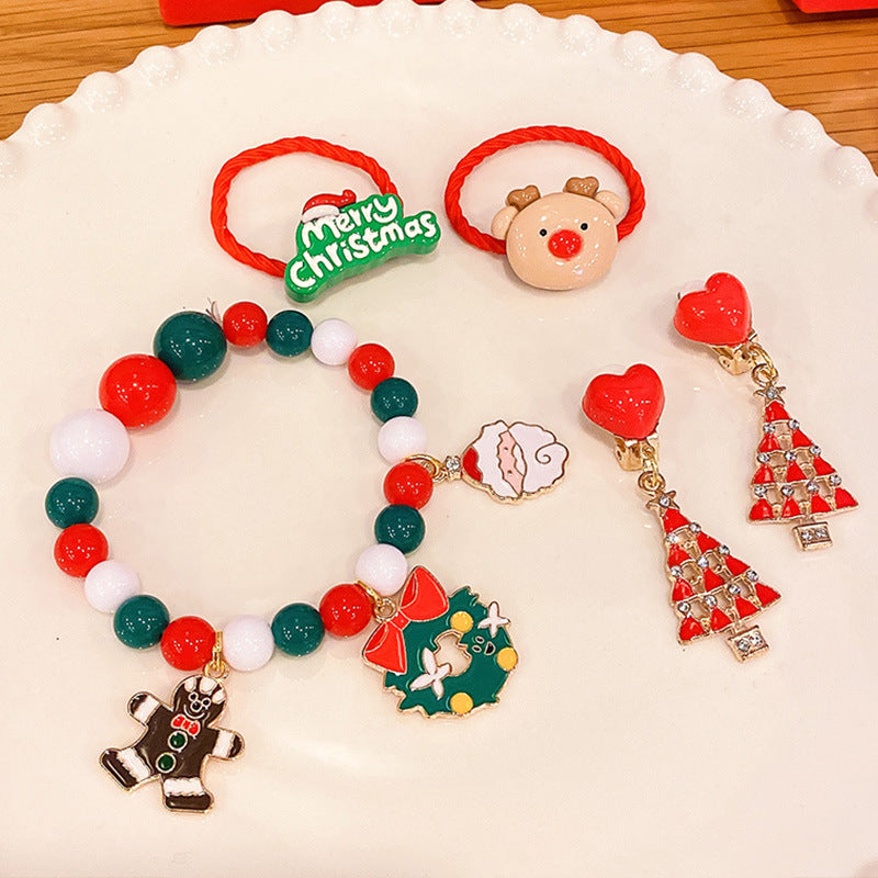 Wholesale Christmas children' s colorful bracelets